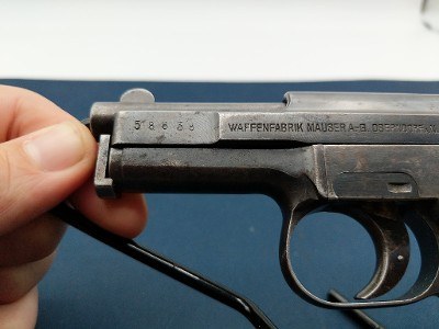 MAUSER 1910 Sidelatch .25 ACP - Image 3 of 7