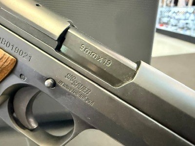 SIG SAUER P210 TARGET 9MM LUGER (9x19 PARA) - Image 5 of 9