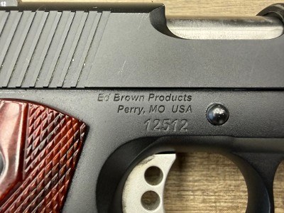 ED BROWN EXECUTIVE CARRY 9MM LUGER (9x19 PARA) - Image 3 of 7