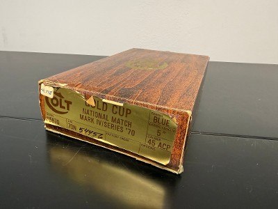 COLT GOLD CUP NATIONAL MATCH KK/IV SER70 .45 ACP - Image 12 of 12
