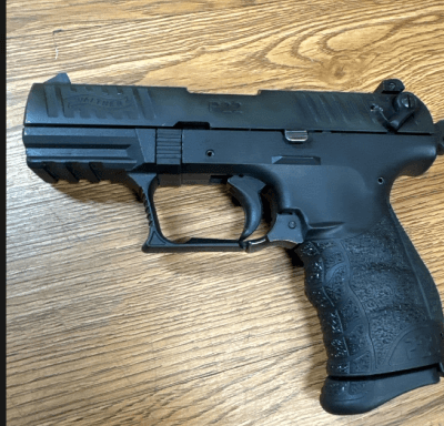 WALTHER P22 TARGET BLACK .22 LR - Image 5 of 6