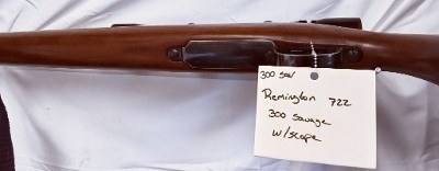REMINGTON 722 .300 SAVAGE - Image 14 of 19
