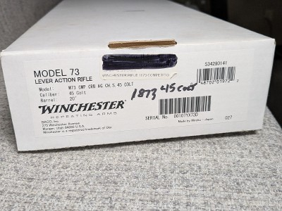 WINCHESTER 1873 COMPETITION .45 LC - Image 17 of 17