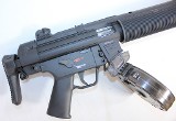 HECKLER & KOCH HECKLER & KOCH HK MP5 22 LR 16" BBL W/ FAUX SUPPRESSOR & DRUM MAG W/ TELESCOPIC STOCK .22 LR - Image 3 of 8
