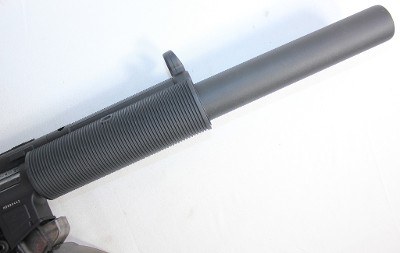 HECKLER & KOCH HECKLER & KOCH HK MP5 22 LR 16" BBL W/ FAUX SUPPRESSOR & DRUM MAG W/ TELESCOPIC STOCK .22 LR - Image 4 of 8