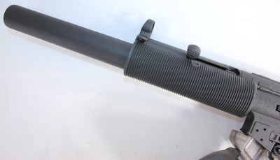 HECKLER & KOCH HECKLER & KOCH HK MP5 22 LR 16" BBL W/ FAUX SUPPRESSOR & DRUM MAG W/ TELESCOPIC STOCK .22 LR - Image 6 of 8