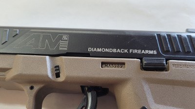DIAMONDBACK AM2 9MM LUGER (9x19 PARA) - Image 3 of 7