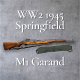 SPRINGFIELD ARMORY M1 Garand WW2 1945 US rifle .30-06 SPRG - Image 1 of 12