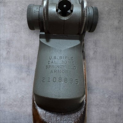 SPRINGFIELD ARMORY M1 Garand WW2 1943 US Rifle .30-06 SPRG - Image 11 of 12
