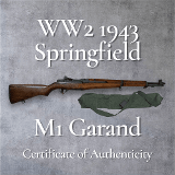 SPRINGFIELD ARMORY M1 Garand WW2 1943 US Rifle .30-06 SPRG - Image 1 of 12