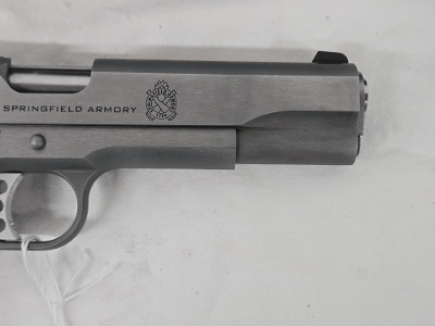 SPRINGFIELD ARMORY Garrison 1911 Stainless w/Original Box, Magazine, Soft Case .45 ACP - Image 11 of 12