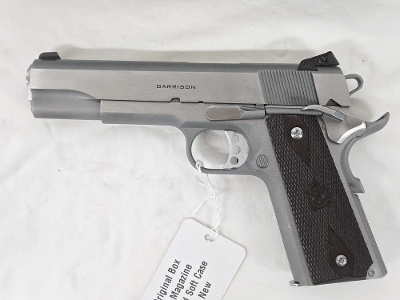 SPRINGFIELD ARMORY Garrison 1911 Stainless w/Original Box, Magazine, Soft Case .45 ACP - Image 6 of 12