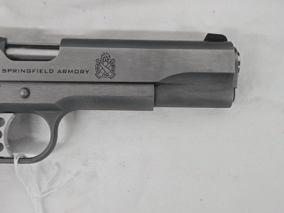 SPRINGFIELD ARMORY Garrison 1911 Stainless w/Original Box, Magazine, Soft Case .45 ACP - Image 11 of 12