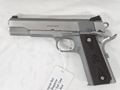 SPRINGFIELD ARMORY Garrison 1911 Stainless w/Original Box, Magazine, Soft Case .45 ACP - Image 6 of 12
