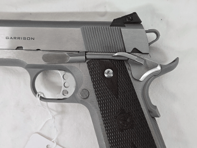 SPRINGFIELD ARMORY Garrison 1911 Stainless w/Original Box, Magazine, Soft Case .45 ACP - Image 5 of 12