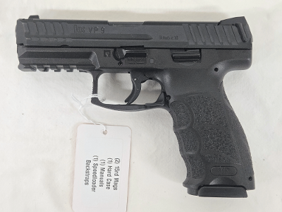 HECKLER & KOCH VP9 w/2 Mags, Hard Case, Manuals, Speedloader, Backstraps 9MM LUGER (9x19 PARA) - Image 5 of 11