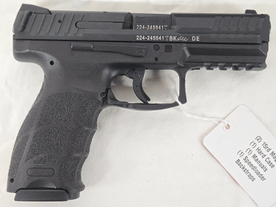 HECKLER & KOCH VP9 w/2 Mags, Hard Case, Manuals, Speedloader, Backstraps 9MM LUGER (9x19 PARA) - Image 9 of 11