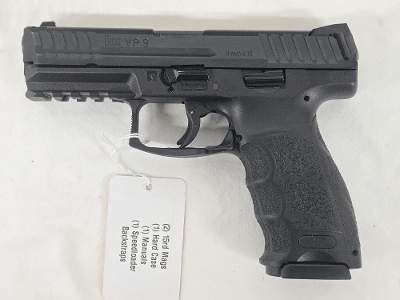 HECKLER & KOCH VP9 w/2 Mags, Hard Case, Manuals, Speedloader, Backstraps 9MM LUGER (9x19 PARA) - Image 5 of 11