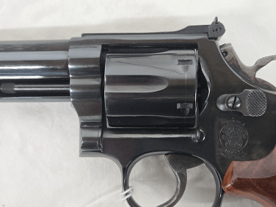 SMITH & WESSON 586 Blued w/2 Sets of Grips, Manuals, 2 Holsters, Soft Case .357 MAG - Image 10 of 24