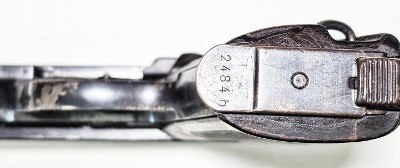 WALTHER MODEL P38 AC41 CHAMBERED IN 9MM MATCHING NUMBERED MAGAZINE 9MM LUGER (9x19 PARA) - Image 4 of 7