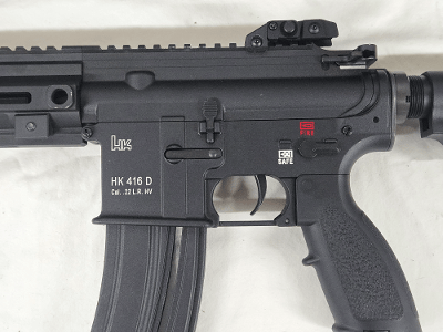 HECKLER & KOCH 416D w/Magazine, Original HK Hard Case .22 LR - Image 4 of 12