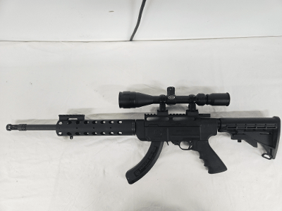 RUGER SR22 10/22 w/Magazine, BSA Scope .22 LR - Image 1 of 12