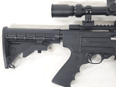 RUGER SR22 10/22 w/Magazine, BSA Scope .22 LR - Image 10 of 12