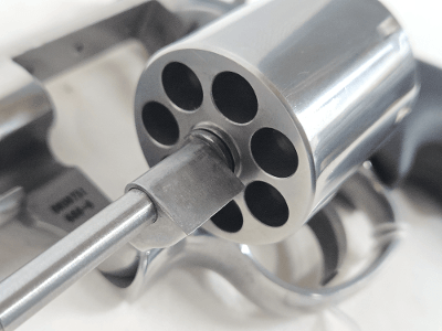 SMITH & WESSON 686-6 Stainless w/G10 Grips .357 MAG - Image 10 of 11