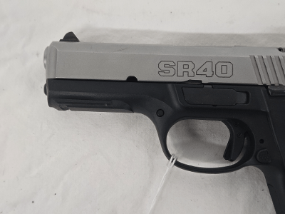 RUGER SR40 w/Magazine, Stainless .40 S&W - Image 8 of 11