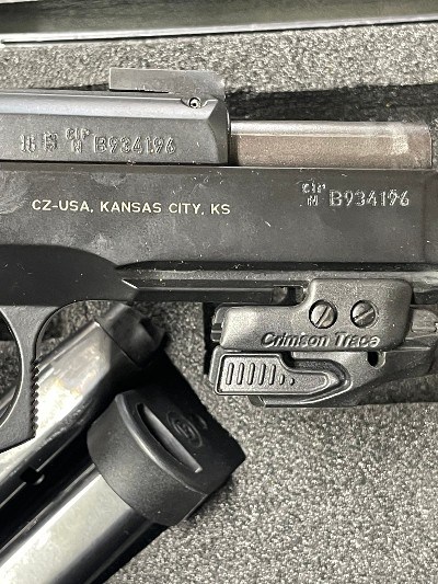 CZ 75 SP-01 TACTICAL 9MM LUGER (9x19 PARA) - Image 4 of 7