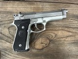 BERETTA BERETTA 92FS Inox STAINLESS 9MM (3) Magazines 9MM LUGER (9x19 PARA) - Image 1 of 2