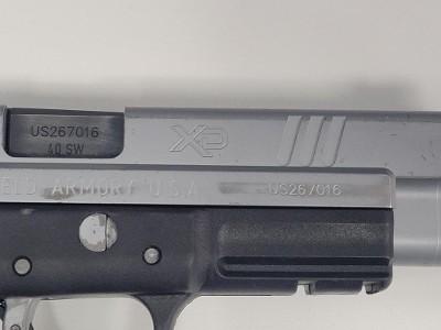 SPRINGFIELD ARMORY XD-40 TACTICAL 40 - Image 4 of 10
