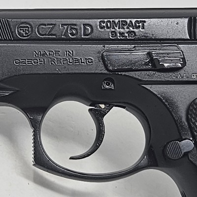 CZ (P-01) 75 D Compact railed 9MM LUGER (9x19 PARA) - Image 3 of 24