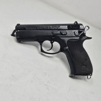 CZ (P-01) 75 D Compact railed 9MM LUGER (9x19 PARA) - Image 1 of 24