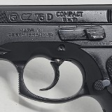 CZ (P-01) 75 D Compact railed 9MM LUGER (9x19 PARA) - Image 3 of 24