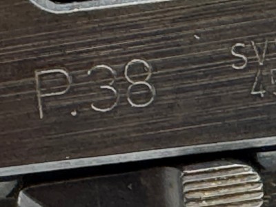 WAFFENFABRIK MAUSER OBERNDORF A/N P38 9MM LUGER (9x19 PARA) - Image 5 of 25
