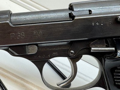 WAFFENFABRIK MAUSER OBERNDORF A/N P38 9MM LUGER (9x19 PARA) - Image 3 of 25