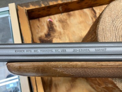 KIMBER MODEL 84M VARMINT .22-250 REM - Image 11 of 12