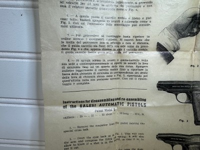 ARMI GALESI Brevetta 6.35MM/.25 ACP - Image 21 of 25