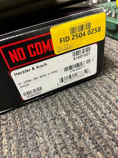 HECKLER & KOCH VP9A1 K 9MM LUGER (9x19 PARA) - Image 2 of 9