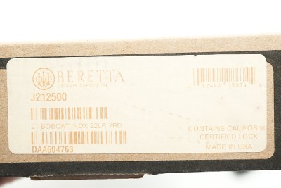 BERETTA 21A .22 LONG - Image 14 of 14