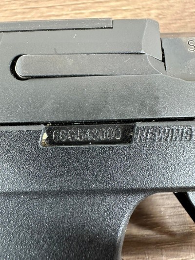 SIG SAUER P365X 9MM LUGER (9x19 PARA) - Image 8 of 11