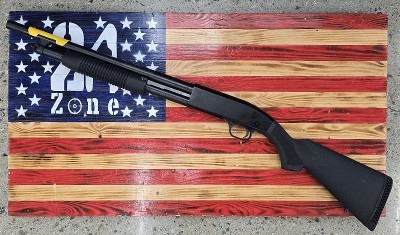 MAVERICK Mossberg Maverick 88 12ga Pump Action Shotgun, Black 18.5" 12 GA - Image 1 of 2