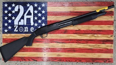 MAVERICK Mossberg Maverick 88 12ga Pump Action Shotgun, Black 18.5" 12 GA - Image 2 of 2