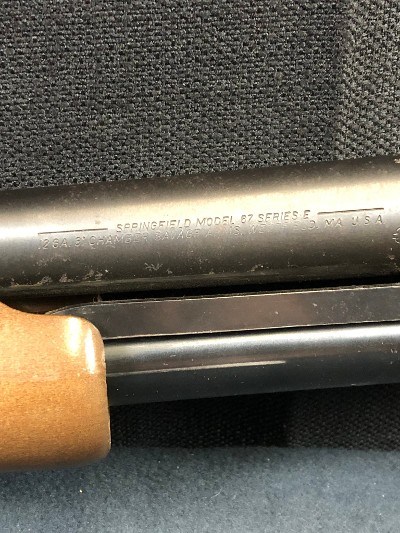SAVAGE ARMS SPRINGFIELD MODEL 67 SERIES E 12 GA - Image 11 of 11