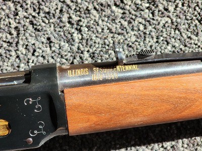 WINCHESTER 94 Illinois Sesquicentennial .30-30 WIN - Image 5 of 12