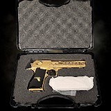 MAGNUM RESEARCH 24K Gold - Desert Eagle Mark XIX 50AE - Deep French Scroll Engraving .50 AE - Image 10 of 10