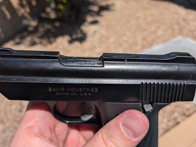 DAVIS INDUSTRIES p-0380 .380 ACP - Image 7 of 10