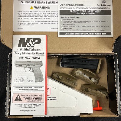 SMITH & WESSON M&P9 2.0 FDE 9MM LUGER (9X19 PARA) - Image 2 of 11