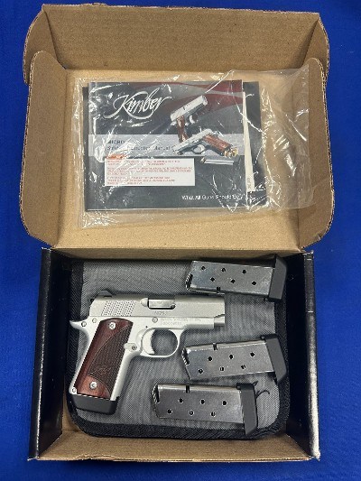 KIMBER MICRO 9 STAINLESS 9MM LUGER (9x19 PARA) - Image 3 of 6